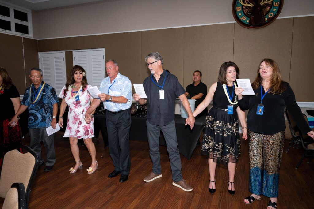 Terry Tamra CalW TimL Kris Joan singing