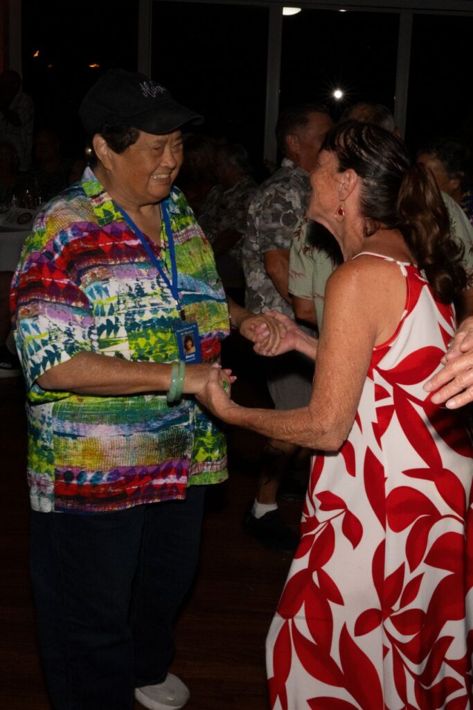 Stacy and Cha Cha dancing